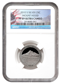 2010 HOT SPRINGS QUARTER NGC-GRADED